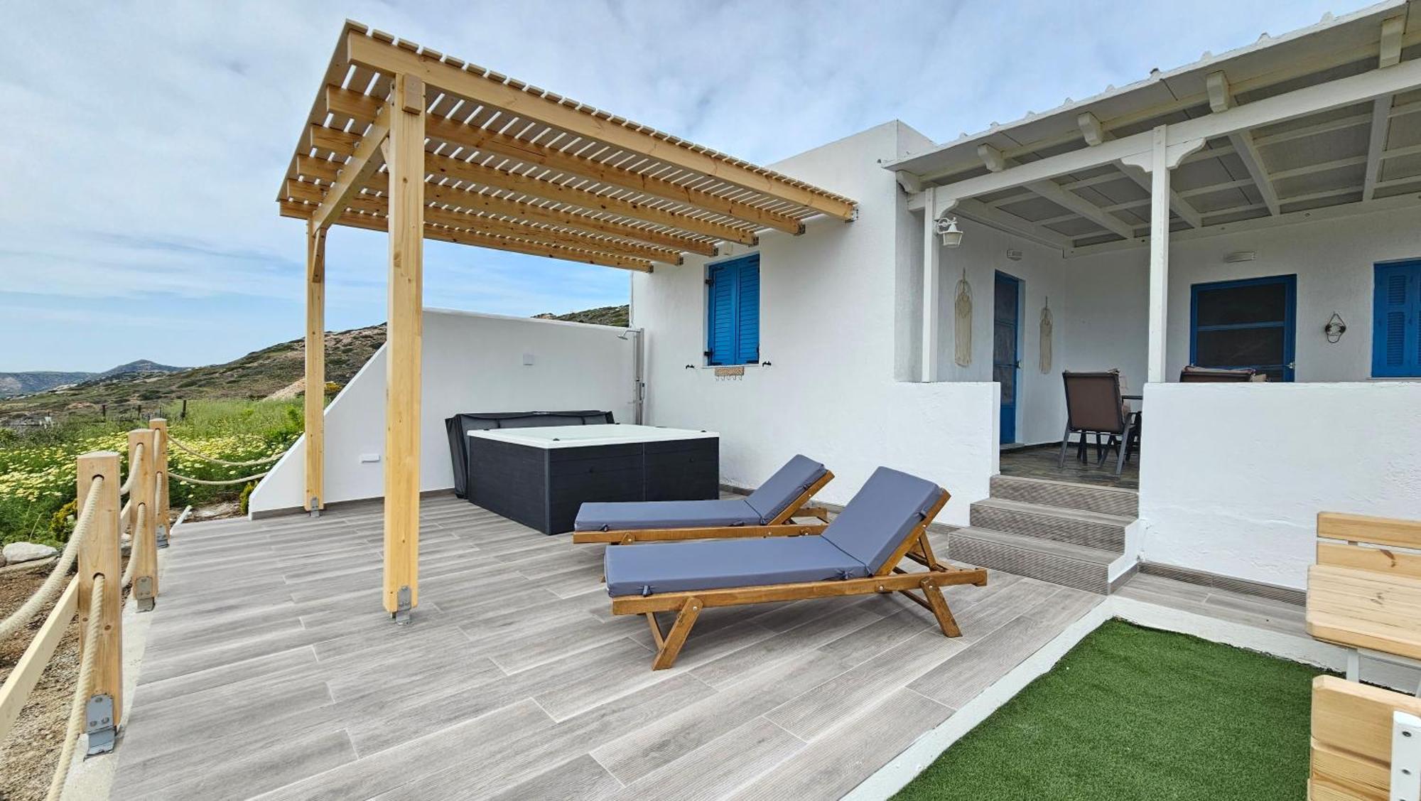 Bayview Villa With Jaccuzi - Milos Zefiría Extérieur photo